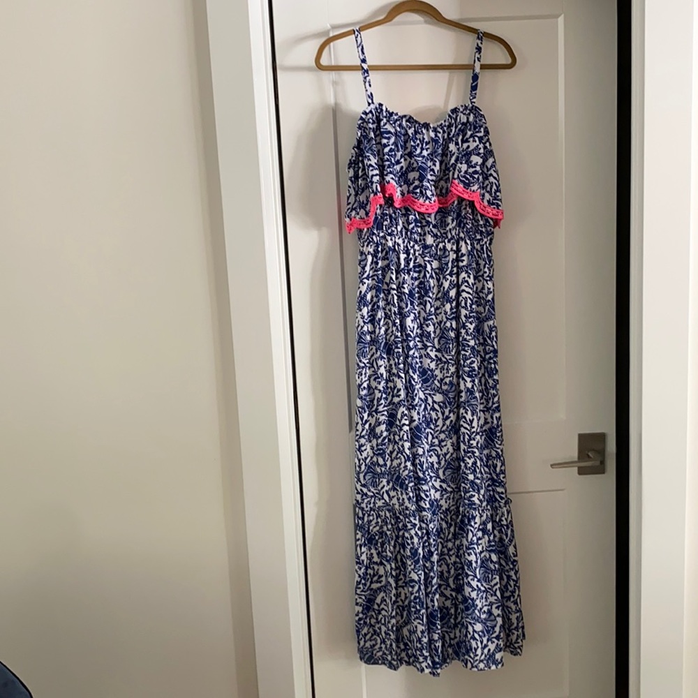 Lilly Pulitzer Adia Maxi Size L, never been worn